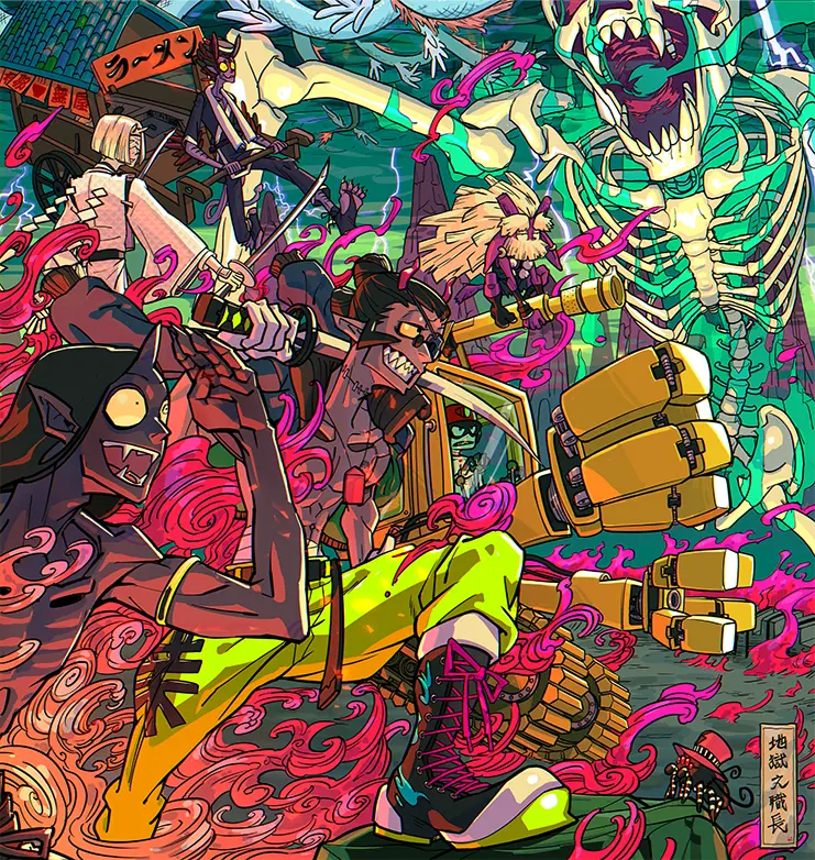 ZIGOKU's FOREMAN CHARACTERS