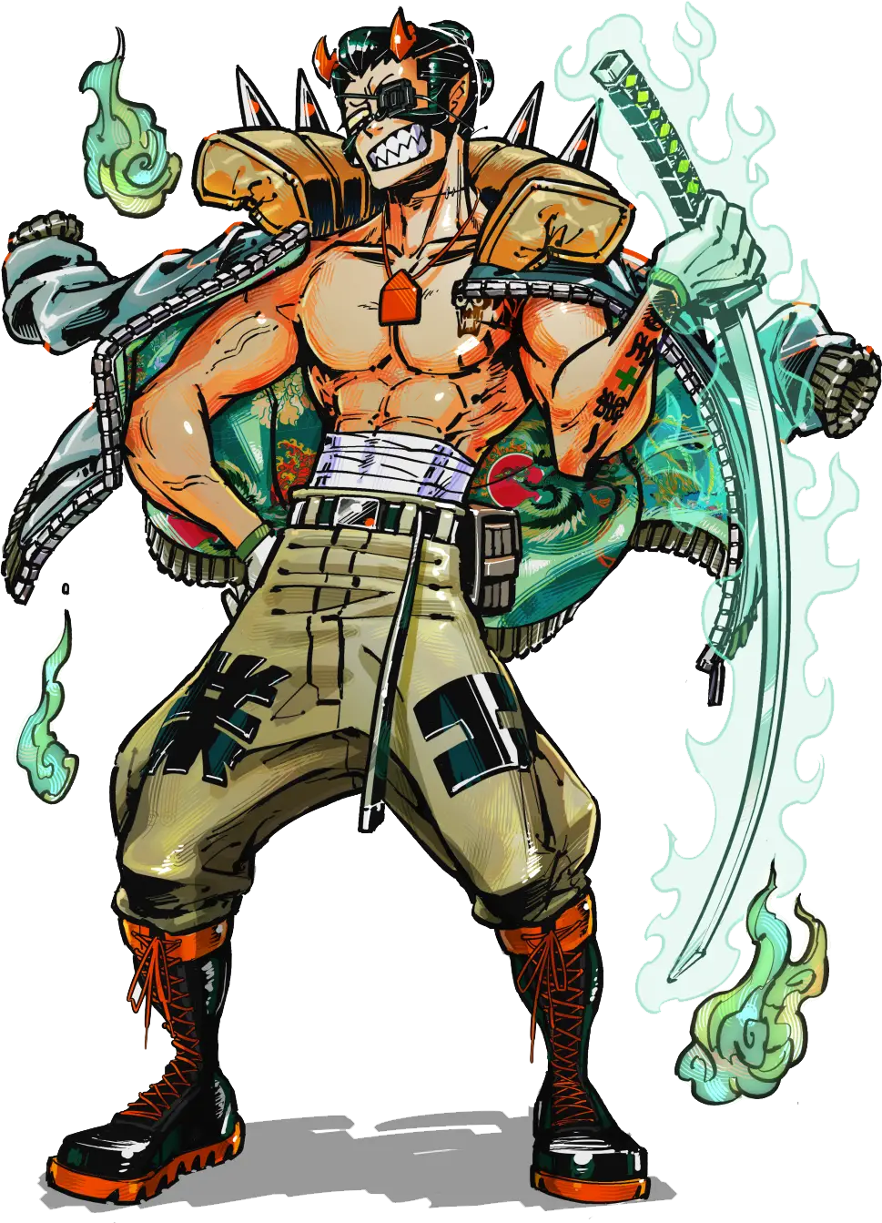 ミヅチ職長 全身